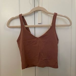 SOLD lulu align sports bra/tank size 4